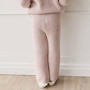 Morgan Knitted Pant - Pastel Marle